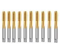 hcaioz M2-M24 Thread Tap Ti Coated Machine Plug High Speed Metric Straight Flute Screw Hand Tools acx.