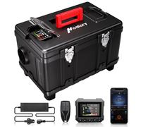 HCALORY 12V 5KW-8KW Diesel Air Heater All-in-one, Portable Toolbox Compact Heater Heating Bluetooth APP Control for Car Truck Boat Bus RV Trailer, Black