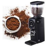HCAUYNN Desktop Electric Flat Burr Coffee Grinder,7-10 G/S Fast Grinding,83 Mm Espresso Coffee Grinding Machine,1000 G Bean Capacity