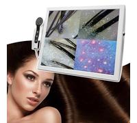 HCAUYNN Digital Display Hair Skin Detector,With 3 Replaceable Probes, Hair Follicle Scanner For Home, Beauty, Salon, Spa,220V