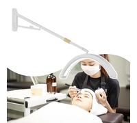 HCAUYNN High Lumen Half-Moon Led Beauty Light, Dimmable Aluminum U-Shaped Light,Eye Protection Beauty Nail Special Photographic Fill Light,White