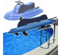 HCAUYNN Summer Water Jet Ski Inflatable Boat,With Under Water Scooter,Electric Motorized Pool Float Boat Toys,With Fins Large And Small/Oars/Air Pump,Motorboat+500W16A
