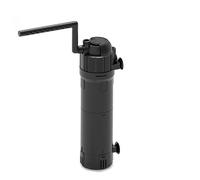 HCDTEKLO Aquarium U-V Filter for Green Water, Internal Fish Tank Green Clean Machine with Aeration, Submersible Water Pump & U-V Light with Timer, for 10-75 Gallon Tank(105GPH/4W)