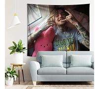 HCDZF Lil Peep Wall Hanging Tapestry Bedroom Aesthetics For Indoor And Outdoor Kitchen And Home Decoration,Balcony Partition Home Decor(S:59ʺ × 39ʺ)