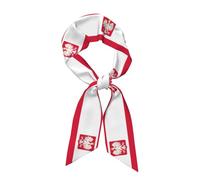Hceaatb 47" Women Like Silk Satin Scarf Polish Flag Band Narrow Scarf Hair Neck Scarf Neckerchief Scarf Head Wrap Fashion Gifts For Women