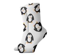 Hceaatb Adult Ankle Socks Cute Penguin Casual Crew Socks Combed Cotton Sock Colorful Fun Socks For Men'S Women'S Thermal