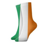Hceaatb Adult Ankle Socks Irish Flag Casual Crew Socks Combed Cotton Sock Colorful Fun Socks For Men'S Women'S Thermal