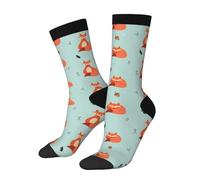 Hceaatb Funny And Crazy Socks For Men Women Holly Pine Branches Fun Cozy Crazy Novelty Fashion Breathable Novelty Crew Socks