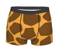 Hceaatb Men'S Boxer Briefs Giraffe Skin Texture Stretch soft breathable Casual Underwear Boxer Shorts