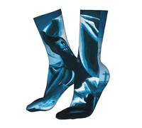 Hceaatb Men'S Women'S Crew Socks Skull Grim Reaper Ghost Casual Athletic Socks Cute Fun Sockings For Hiking Sports Running