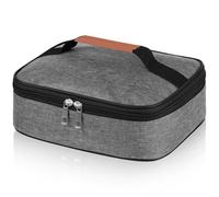 HCFGS Insulated Lunch Box,3.5L Lunch Bag for Men Women,Leak-Proof Cooler Lunch Bag Portable Food Containers Bag Flat Bento Bags for Men Women,Reusable Thermal Lunchbox for Work Office Picnic