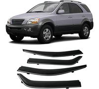 HCGLED 4 pcs Car Wind Deflectors Set for Kia Sorento 2003 2004 2005 2006 2007 2008, Door Windows Sunshade Rain Guard Visors Deflector Window Accessories