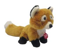 HCGX 33cm Realistic Big-Tailed Sly Fox Plush Toy, Stuffed Animal(Vulpes vulpes)