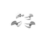 HCGX 4mm Hole Pitch Props CNC 2- Propellers 430/432/433/435/438/440/442/445 Propeller Aluminum for DIY RC Gasoline Boats(44mm)