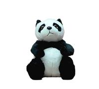HCGX 7.1" Sitting Panda Plush Toy, Stuffed Animal