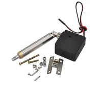 HCGX Electric Linear Push Rod Simulation Cylinder With Universal Joint Coupling Servo For RC Truck Car Boat Toy Drive Shaft Putter(64-124mm PushRod)