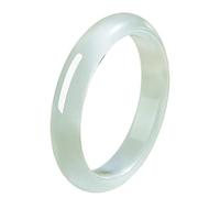 HCGX Eye Bangle Bracelet for Women Green Pink Translucent Stone Ring(Sz0121,62mm)