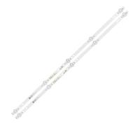 HCGX LED Backlight Strip Kit for 32" TVs, 565mm 5-LED Bars, 6V, Replacement for JL.D32051330-140BS-M V01, 32LH0202, 32AE7700, 2-Piece Set(10PCS(5TV))