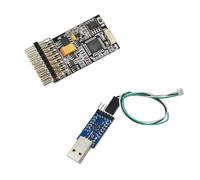 HCGX Mini TBS V2 Programmable Sound & Light Control Unit with USB, 3.5-12V Input for DIY RC Truck, & Tank(Sound and USB Unit)