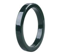 HCGX Real Jade Bangle Bracelet for Women Dark Green Hetian Stone(Square bar,60-62mm)