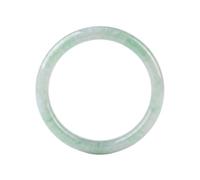 HCGX Real Jade Bangle Bracelet for Women Green Stone Jewelry(Innerdiameter60mm)