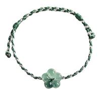 HCGX Real Jade Bracelet for Women Blue Green Jadeite Bangle