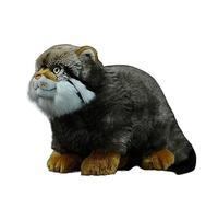 HCGX Realistic Pallas's, Manul Plush Toy Doll Cute And Soft Model Gift