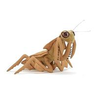HCGX Soft and Cuddly Dead Leaf Mantis Toy, Realistic Animal Plush, for Lovers