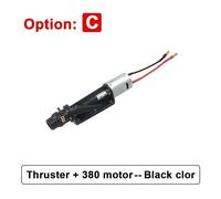 HCGX Water Thruster Power Sprayer Pump D16mm with 390/2440 Motors+ Cooling Jacket for DIY RC Boat Part(C)