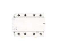 HCH8-100 Modular Contactor- 4P 100A 2NO2NC 4NO 24V 110V 220V Automatic Household Contactor- Guide Type(4P 100A 4NO AC110V)