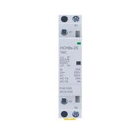 Контактор HCH8s-25 Contactor 2P 25A AC DC 2NO Or 2NC 1NO1NC 24V 110V 220V Contactor Din 1Pcs(Yellow)
