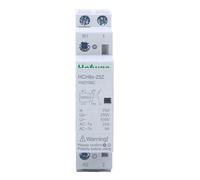 HCH8s-25 Modular Contactor- 2P 16A 25A 2NO or 2NC 1NO1NC 110V 220V Automatic Household Contactor- DIN Rail Type(25A 1NO1NC DC12V)