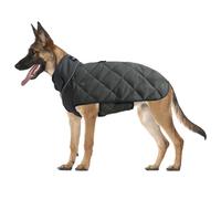 HCHYEY Weighted Dog Vest, Tactical Weight Coat with Beads for Dogs - Relieve Anxiety, Build Muscle & Optimize Health, Premium Heavy Duty Dog Training Jacket for Exercise and Strength (Dark Grey, XL)