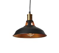 HCIPJQY Flush Mount Ceiling Lighting LED Lights, Industrial Style Vintage Loft Pendant Light Wrought Iron Retro Chandelier Adjustable Light Shade For Hall, Living Room, Lounge Black