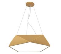 HCIPJQY Luxury Gold Pendant Light Modern Lighting Design Hanging Ceiling Lamp Contemporary Integrated LED Ceiling Embedded Mount Chandeliers Height Adjustable Hanging Lamp 6000K Cool White
