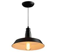 HCIPJQY Mid Century Pendant Lamp Fixture Black Chandelier Macaron Color Decoration Hanging Lamp Dining Pendant Light in Iron Metal Shade Over Island Sink Light Fixtures