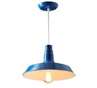 HCIPJQY Mid Century Pendant Lamp Fixture Black Chandelier Macaron Color Decoration Hanging Lamp Dining Pendant Light in Iron Metal Shade Over Island Sink Light Fixtures