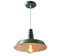 HCIPJQY Mid Century Pendant Lamp Fixture Black Chandelier Macaron Color Decoration Hanging Lamp Dining Pendant Light in Iron Metal Shade Over Island Sink Light Fixtures
