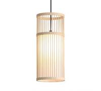 HCIPJQY Modern Hanging Lamp Brown Entryway LED Hanging Pendant Light Japanese Style Bamboo Lantern Hanging Light Ceiling Lamp For Bedroom Cafe Teahouse Nursery Hallway Corridor