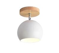 HCIPJQY Nordic Macaron Semi Flush Mount Light Modern Ball Angle Rotation Close to Ceiling Fixture Children's Room Colorful Close to Ceiling Fixture Bedroom Kids Room Hallway Flush Ceiling Lamp
