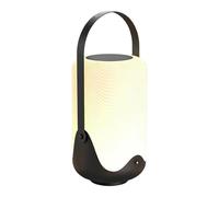 HCIPJQY Solar Hand Lamp Waterproof Floor Lamp White Acrylic Decorate Outdoor Table Lamp Portable Solar Post Lantern Lamp Fixtures Auto On/Off Villa Courtyard Atmosphere Lamp Or Tabletop Decor