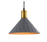 HCIPJQY Yellow Lighting Fixture for Homes Cone Hammered Metal Pendant Hanging Lamp Modern Hardwired Ceiling Chandelier Restaurant Shop Bar Hallway Balcony Pendant Light Fixtures