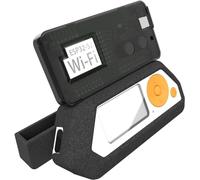 HCJYC 5 in 1 Protective Case Set for Flipper Zero & for Flipper Zero Wi-Fi Dev Board V1 ESP32-S2, Accessories for Flipper Zero & WiFi Dev Board - Black with Carrying Case (Black Set)