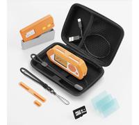 HCJYC All in One - Protective Case for Flipper Zero & for The Wi-Fi Dev Board V1 ESP32-S2, Accessories Compatible with Flipper Zero WiFi Dev Board with GPIO Dust Plug - Orange Set