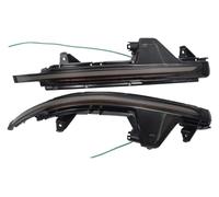 HCKCLMBMZW Brake lights For A7 S7 RS7 2010-2017 Dynamic Flashing Turn Signal Light Side Wing Mirror Rearview Repeater Sequential Indicator Lamp(Blue-Yellow)