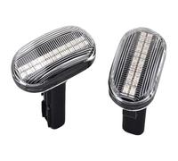 HCKCLMBMZW Brake lights For Cruze HR52S 2006/05-2024 Turn Signal Lamp Assembly Sequential Light Side Marker Indicator Repeater Flashing(Dynamic Crystal)