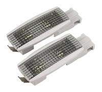 HCKCLMBMZW Car Dome Light Ceiling Lamp For A3 Cabriolet 2008-2013 A4 S4 Cabrio./qu. 2003-2009 3B0947109 2Pcs Grey Sun Visor Reading Light Makeup Mirror Car Roof