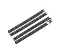 HCKCLMBMZW for A4 for B9 for A4L 2017 2018 Carbon Fiber Car Exterior Door Handle Pull Cover Trim Door Handle Cover