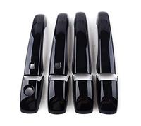 HCKCLMBMZW for Dodge Caravan Durango 2008-2019 8Pcs Car Gloss Black Door Handle Cover Door Handle Cover