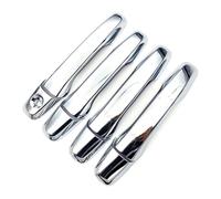 HCKCLMBMZW for Explorer 2011-2018 Single Hole Door Handle Decorative Bright Trim Anti-Scratch Cup Pull Upgrade Kit Protector Door Handle Cover(Electroplating)